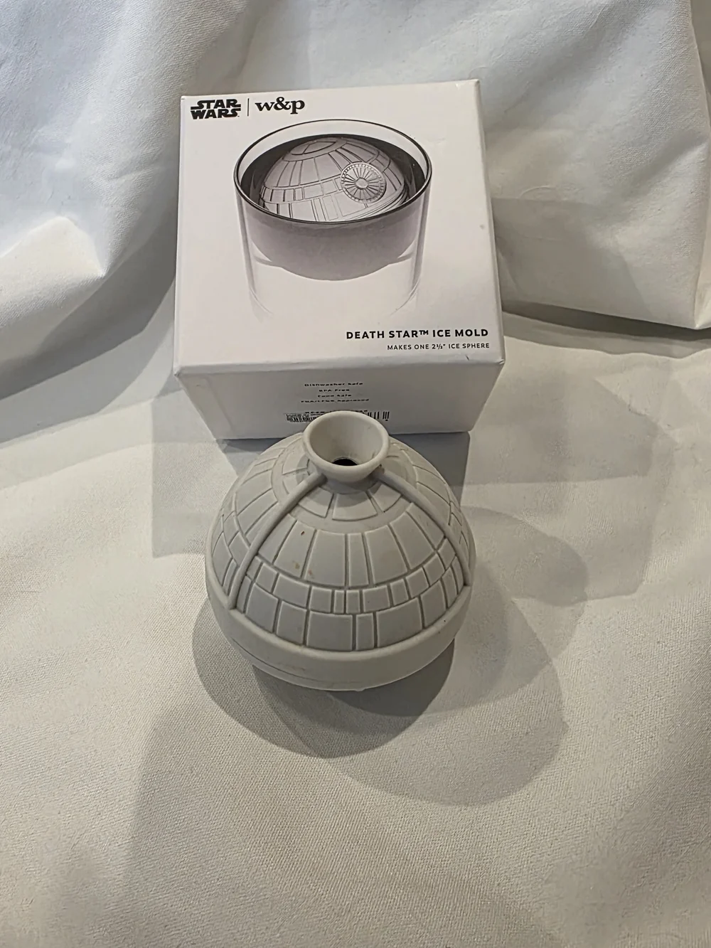W&P Silicone Star Wars Death Star Ice Cube Tray Desert Sphere Mold